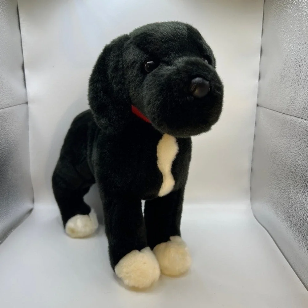 Douglas Cuddle Toys Twister Dog Plush Black Lab Pitbull Mix 16